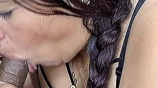 Latina with Big Natural Tits Masturbates Shamelessly