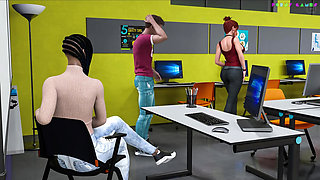 MILFs of Sunville by L7team - Taking Part in Stimulating Art Lessons 14