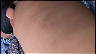 Crowded Bus Underskirt Cumshot: Almost Seen When Strangers Dick Slip Deep In Her Panties