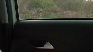 Dreadhot Rides in the Backseat with a Plug in