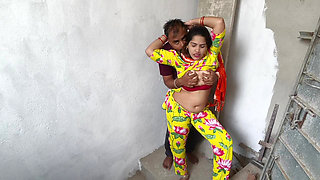 Secret Sex and kissing scenes boobs press in outdoor village