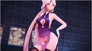Animated fantasy of mischief and seductive energy
