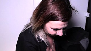 Glory Hole Blowjobs and Brunettes