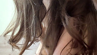From Below Insertion - Tight Pink Pussy Close up & Filthy Russian Dirty Talk