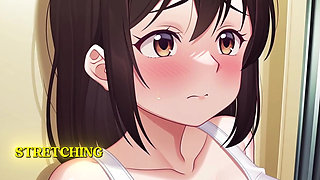 Wife Trapped in the Elevator - XXX Fantasy with Neighbor aianimated