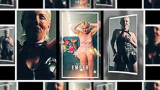 Bound Ember Fucked Hard by Machine in Dungeon - Extreme BDSM & PAWG MILF