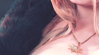 Fetish Curvy Wet Pussy MILF in Shiny Clothes