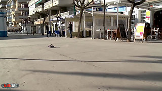 Eva Barcelona: Latin Babe Eva Barcelona Fucked at the Beach