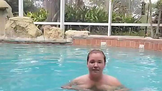 Swimming Naked in the Pool!