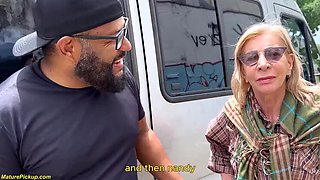 Granny Pickup Gets Anal Destruction by BBC - Rough Fucking & Creampie