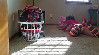 Stepbrother fucks his stepsister while parents are away