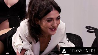 Ariel Demure Delivers Free Use Creampies to Boss Megan Mistakes During Steamy Job Interview Sparks Public N