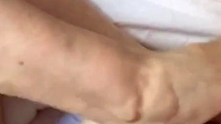 Sexy MILF GILF Shows Hot Legs High Arches