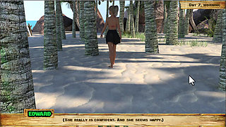 Lewd Island #7 - exploring the beach