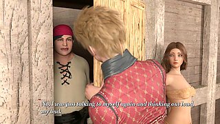 Canadian milf and American slut seduce an Aussie mature with their charms