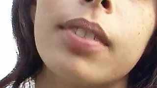 Emily and Florence Sexy Latina teens in first time lesbian sex