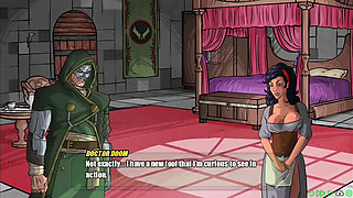 big boobs big ass Vanessa enjoys sex with the ultimate pleasure sextoy doominator 3000 - gameplay