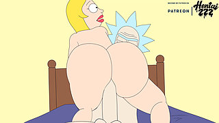 Francine American Stepdad Crossover Rick and Morty Porn Video