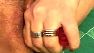 My Wife Gently Masturbates with a Nice Dildo