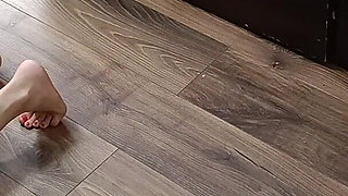 Sexy Wife Workout at Home Naked