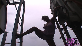Wild Public Flashing Adventures with Two Hotties