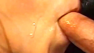 Ggg - Squirts in My Face! Hairy Slut Gets the Full Load of Cum in Her Face!