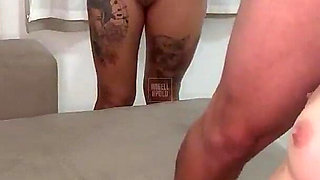 Real Couple Swap Happens on the Sofa at Home Without a Condom Part 2