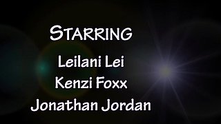 Blonde with big boobs fucked from behind before tit wanking