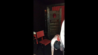 I Will Kick You with My Bare Feet!