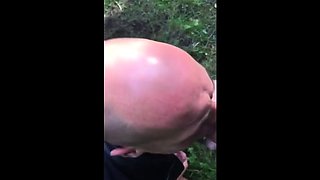 Outdoor Fun: Sucking and Swallowing